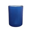 Kerzenglas K10 036 in Blau Matt mit Spiegeleffekt – Produktbild 1