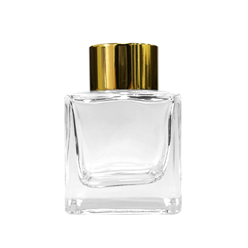 Quadratischer Duftdiffusor 50 ml – Gold – Produktansicht