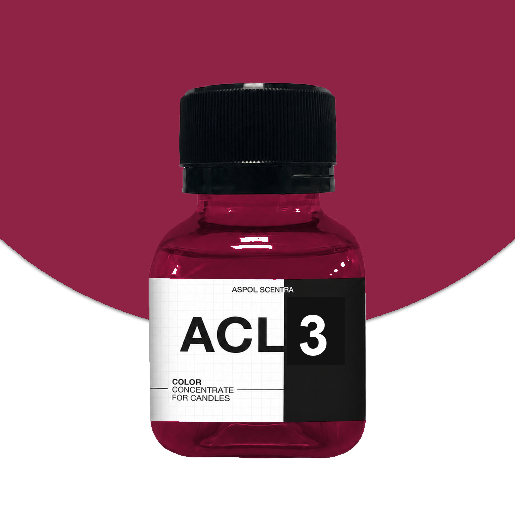 Flüssige Kerzenfarbe ACL3 0208 aus den USA – Produktansicht