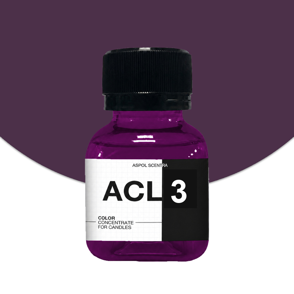 Flüssige Kerzenfarbe ACL3 0518 aus den USA – Produktansicht