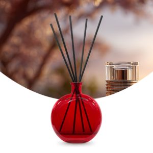 Gebrauchsfertige UFIREADY Diffusor-Mischung La Vie! – Produktbild mit Duftmotiv