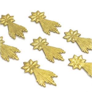 Kleiner Dekostern 4,3 cm – Nahaufnahme von Struktur und Material