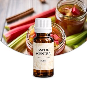 Gewürzte Rhabarbermarmelade Duftöl – Duftprofil und Produktansicht