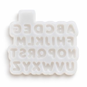 Silikonform für Seifen – Alphabet