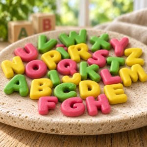 Silikonform für Seifen – Alphabet