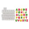 Silikonform für Seifen – Alphabet
