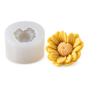 Silikonform für Seifen – Gänseblümchen