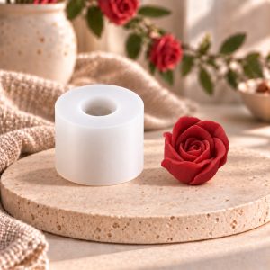 Silikonform für Seifen – Kleine Rose
