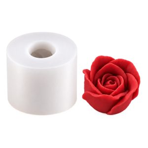 Silikonform für Seifen – Kleine Rose