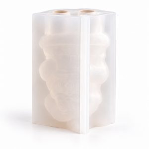 Silikonform für Seifen – Weihnachtsmann mit Geschenken