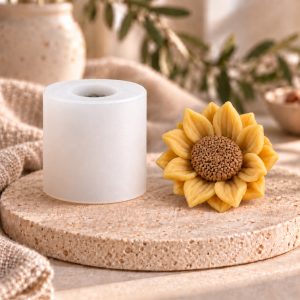 Silikonform für Seifen – Sonnenblume
