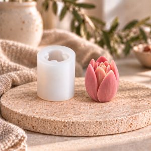 Silikonform für Seifen – Tulpe