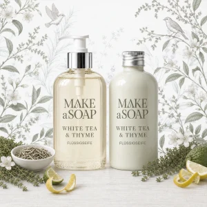 White Tea & Thyme – Duftöl für Flüssigseifen