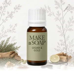 Cedar & Gold – Duftöl für Flüssigseifen