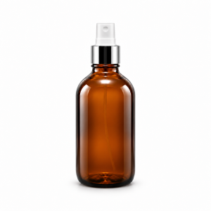 Braune Glas-Sprühflasche mit Zerstäuber – 250/500 ml